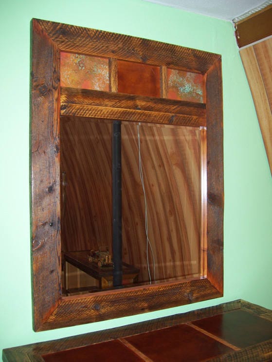 Heavy Gauge Patina Sheet Copper in Rojo