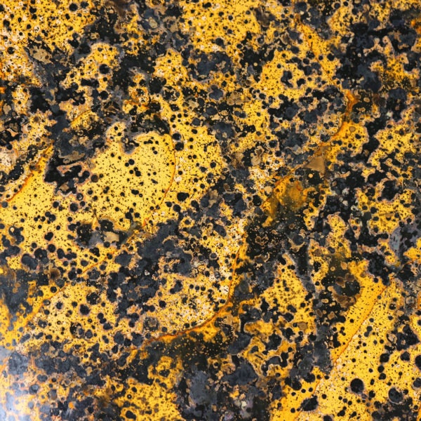 Light Gauge Patina Sheet Copper in Leopard