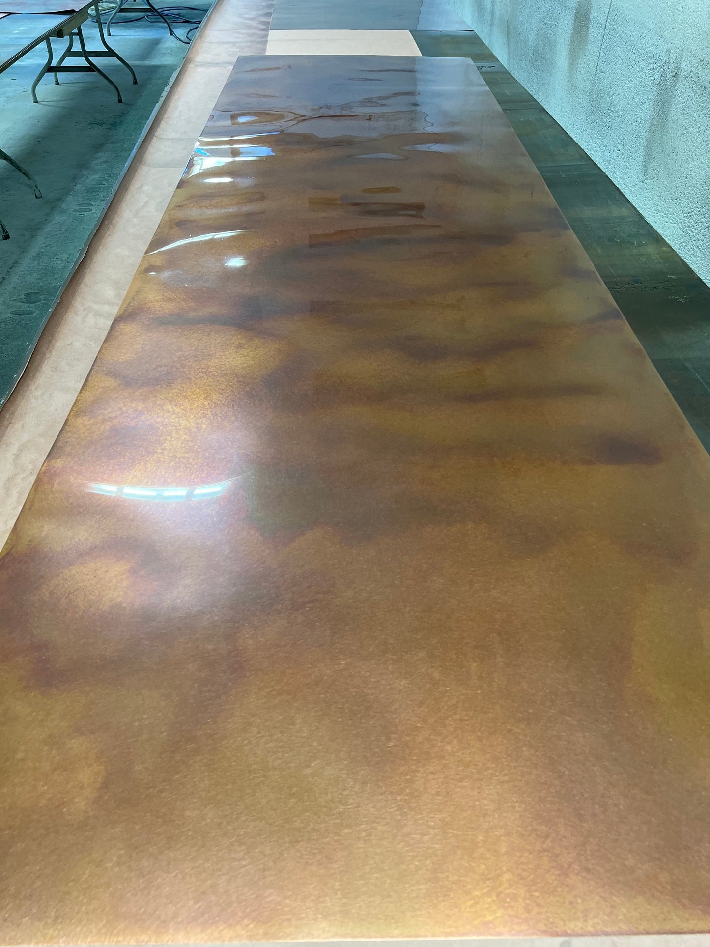 Light Gauge Patina Sheet Copper in Antique