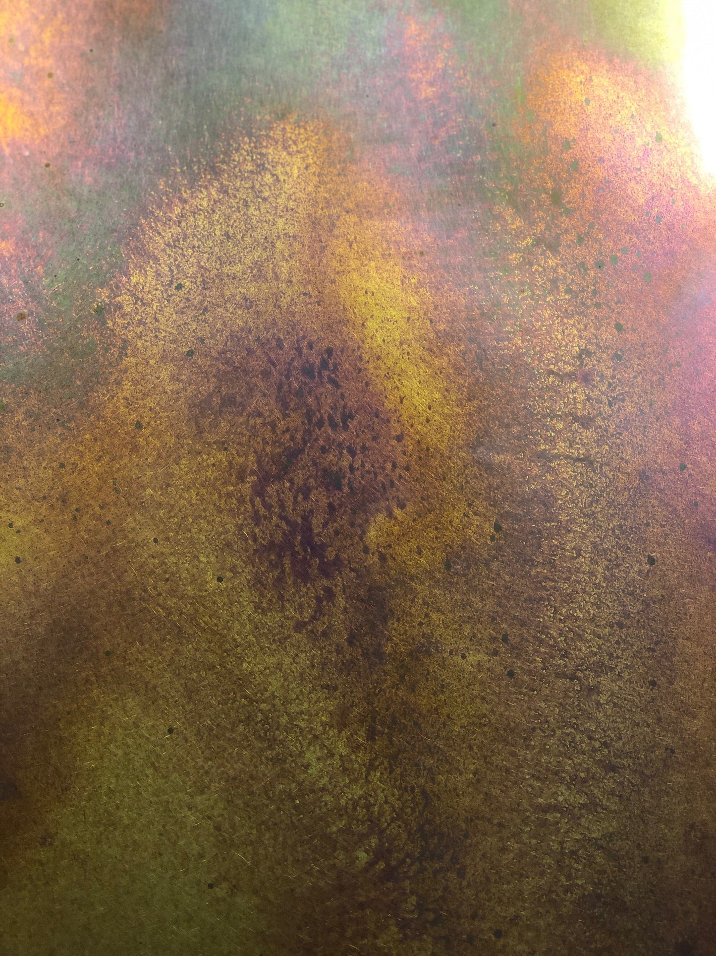 Light Gauge Patina Sheet Copper in Rustic