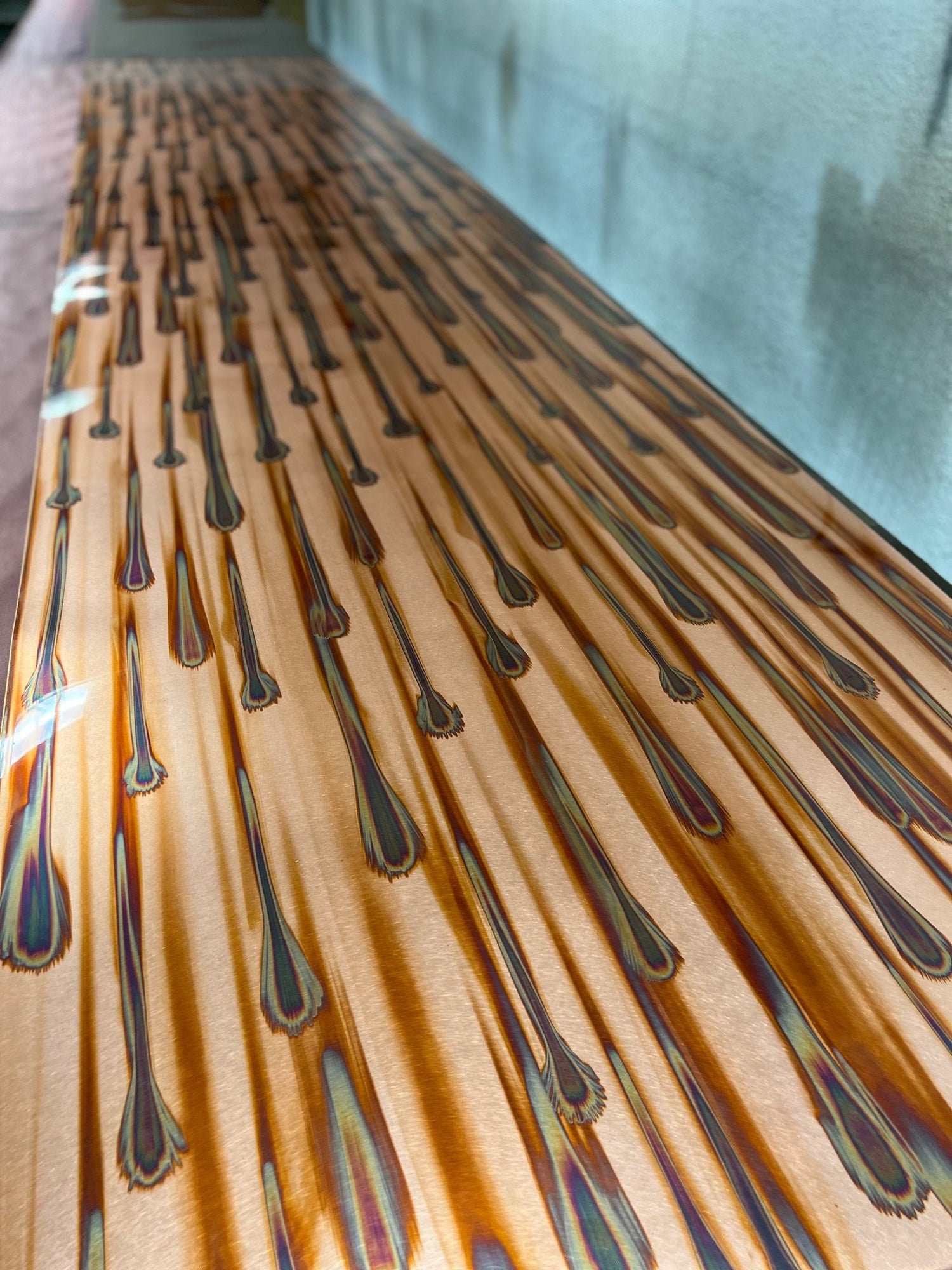 Light Gauge Patina Sheet Copper in Stellar