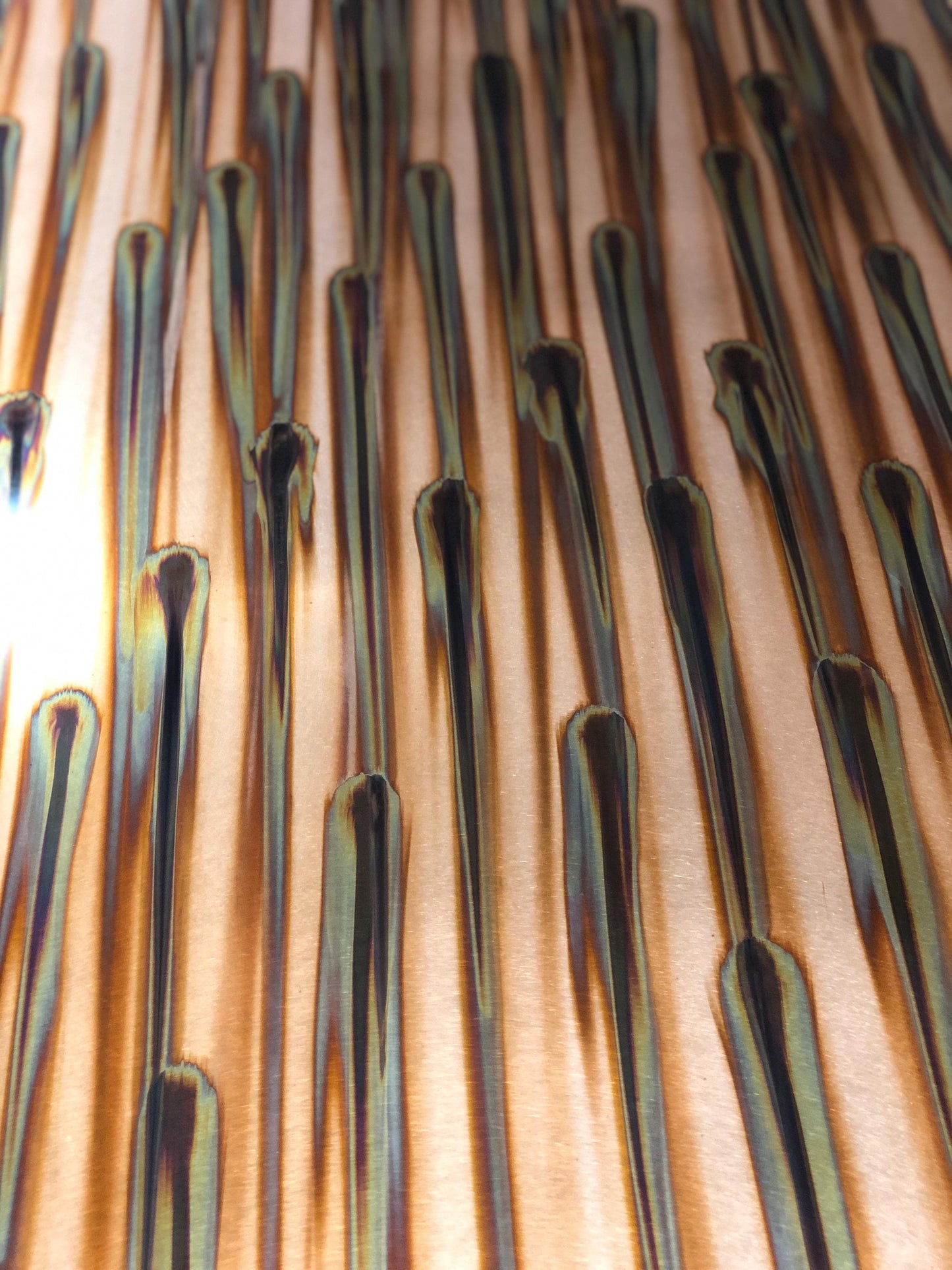 Heavy Gauge Patina Sheet Copper in Stellar