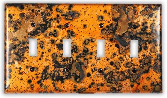 Copper Switch Plate in Leopard - Additional Configurations Available!
