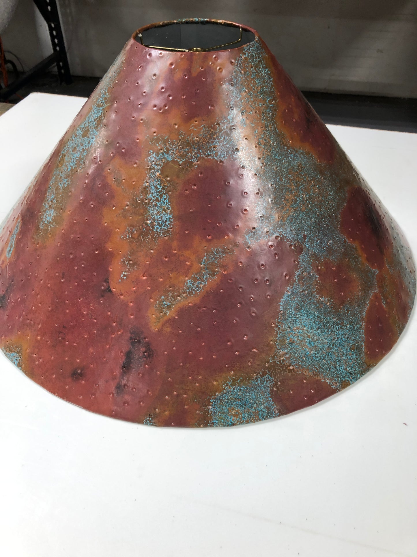 Heavy Gauge Patina Sheet Copper in Rojo