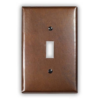 Single Toggle Copper Switch Plate