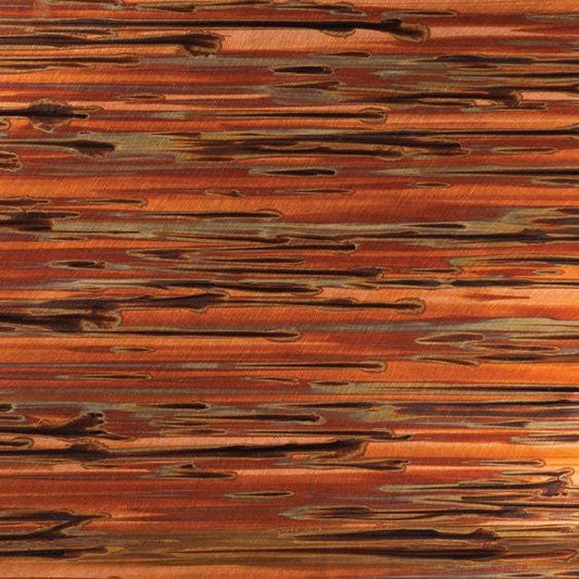 Heavy Gauge Patina Sheet Copper in Enchantment Horizontal