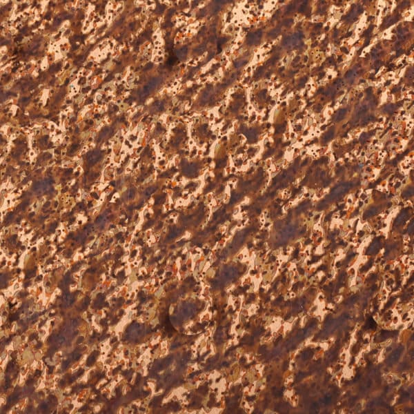 Heavy Gauge Patina Sheet Copper in Sandstorm