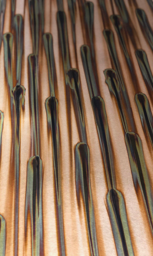 Light Gauge Patina Sheet Copper in Stellar
