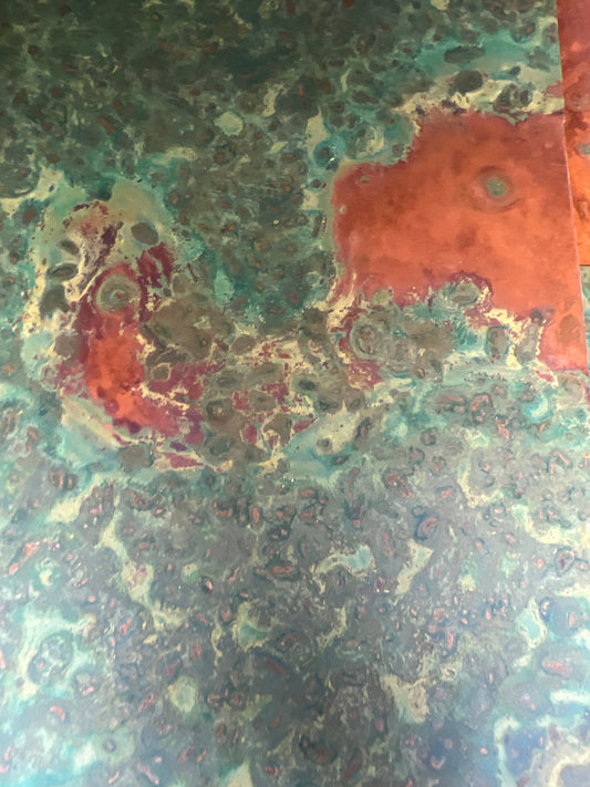 Double Rocker/GFI Copper Switch Plate in Verde