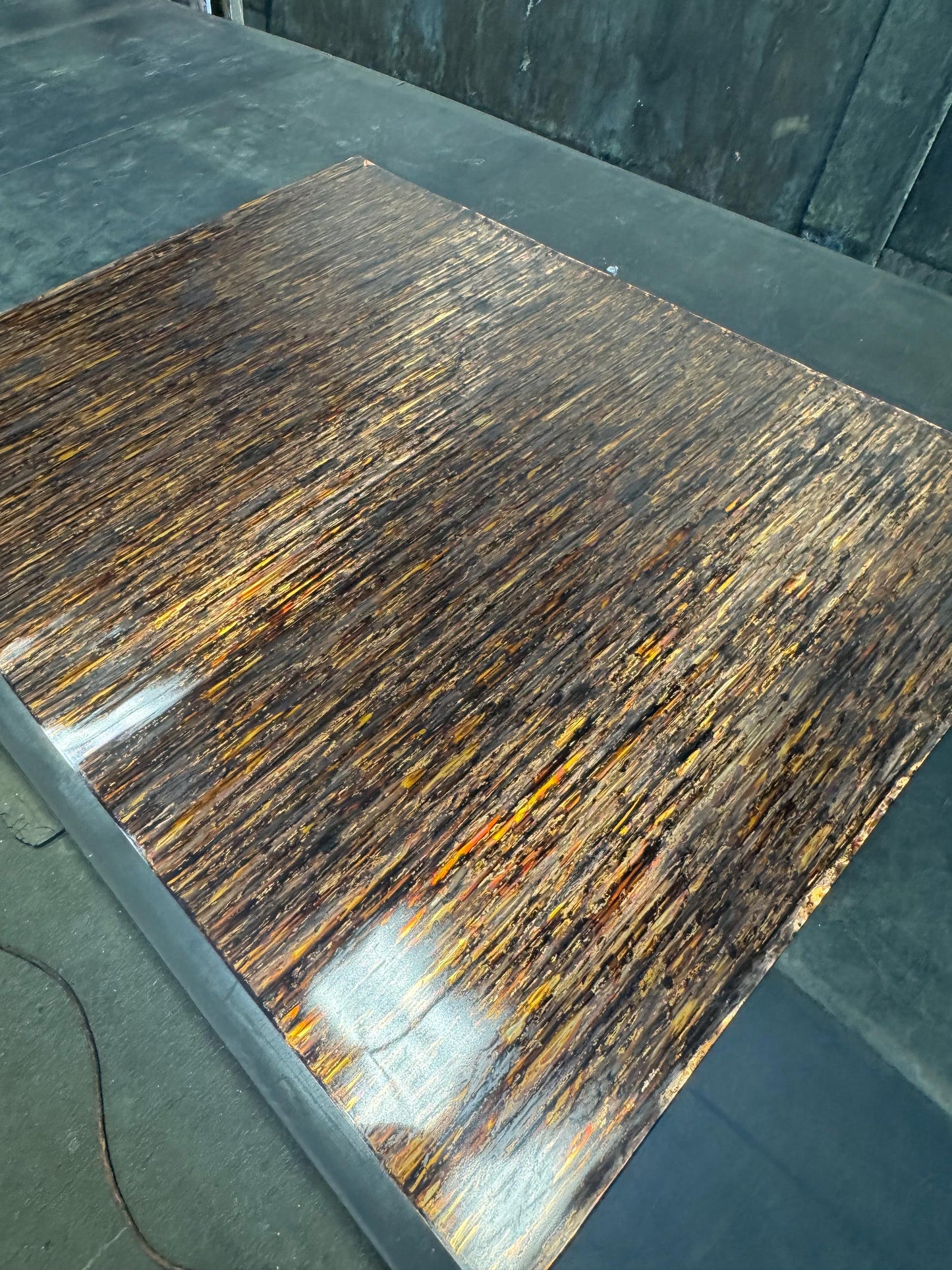 New! Light Gauge Patina Sheet Copper in Timber