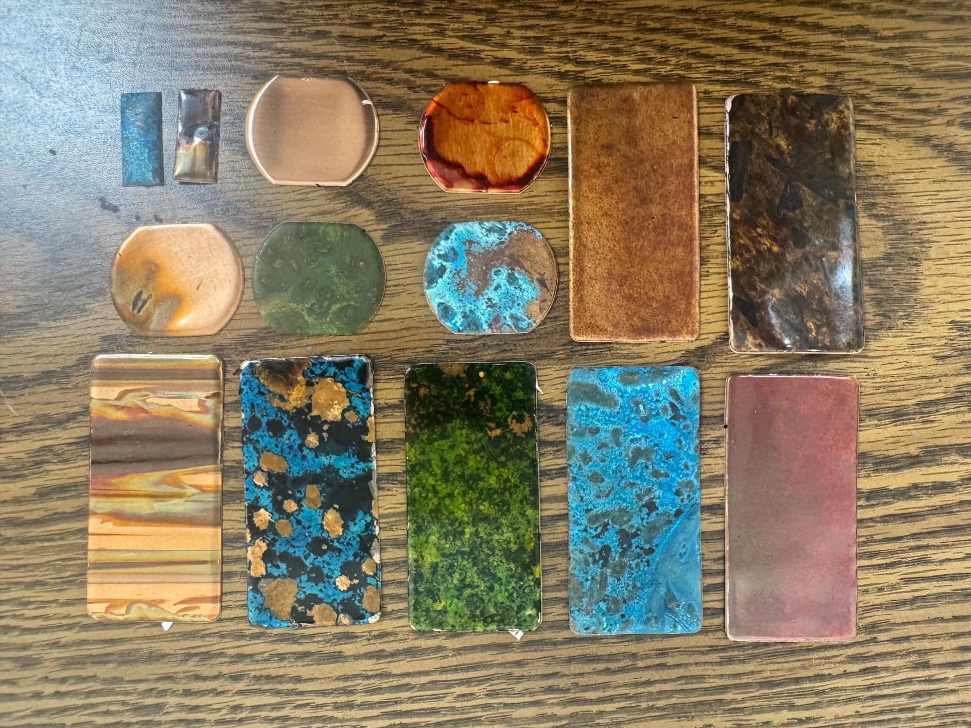 Patina Copper Pieces, Copper Pieces, Copper Scrap, Copper Jewelry Supplies, Copper Art Supplies