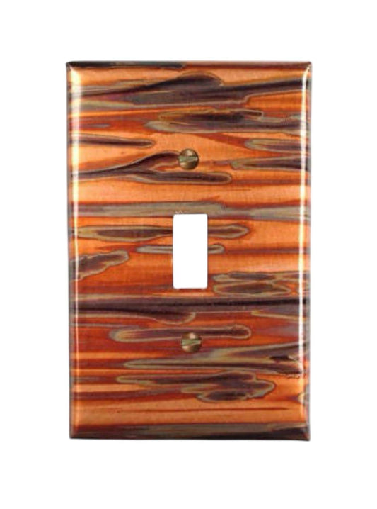 Copper Switch Plate in Enchantment Horizontal - Additional Configurations Available!