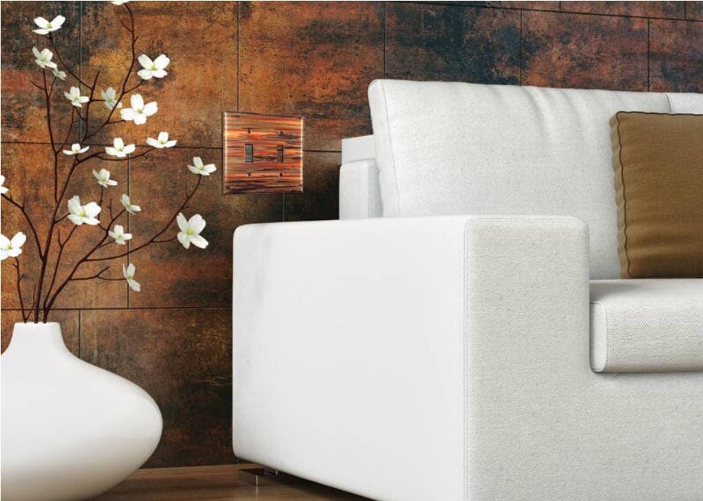 Copper Switch Plate in Enchantment Horizontal - Additional Configurations Available!