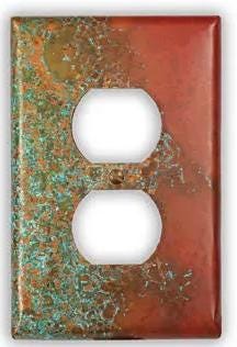 Copper Switch Plate in Rojo - Additional Configurations Available!