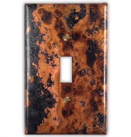 Copper Switch Plate in Zebra - Additional Configurations Available!