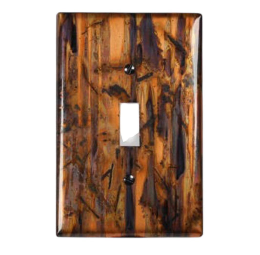 Copper Switch Plate in Bamboo Forest - Additional Configurations Available!