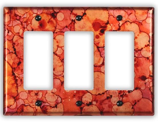 Copper Switch Plate in Autumn - Additional Configurations Available!