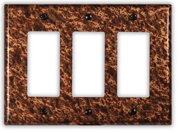 Copper Switch Plate in Sandstorm - Additional Configurations Available!