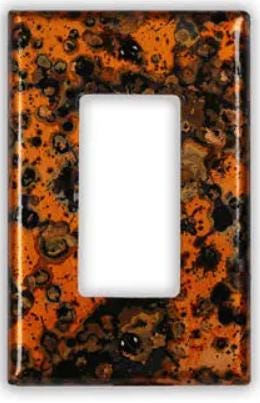 Copper Switch Plate in Leopard - Additional Configurations Available!