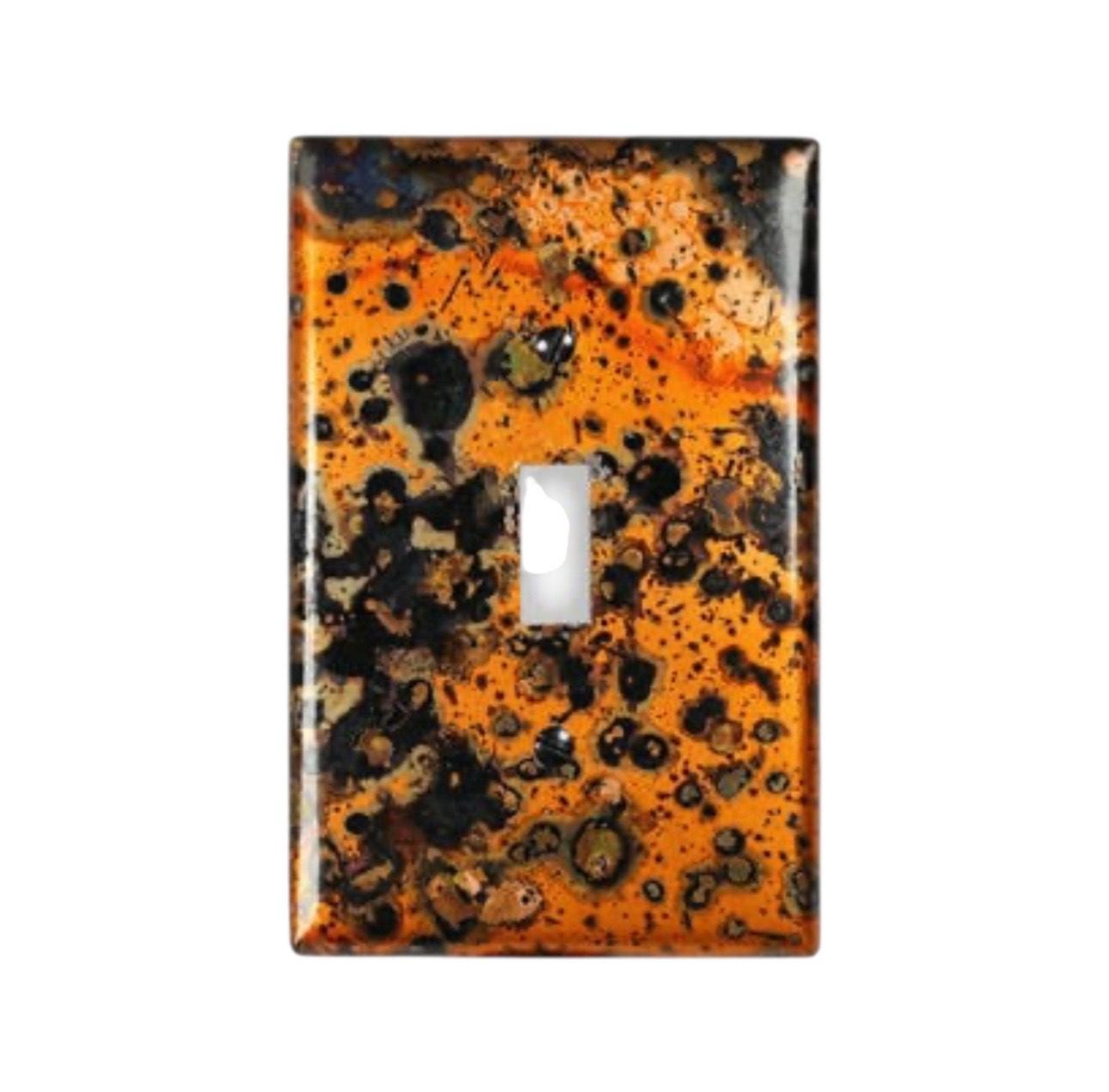 Copper Switch Plate in Leopard - Additional Configurations Available!