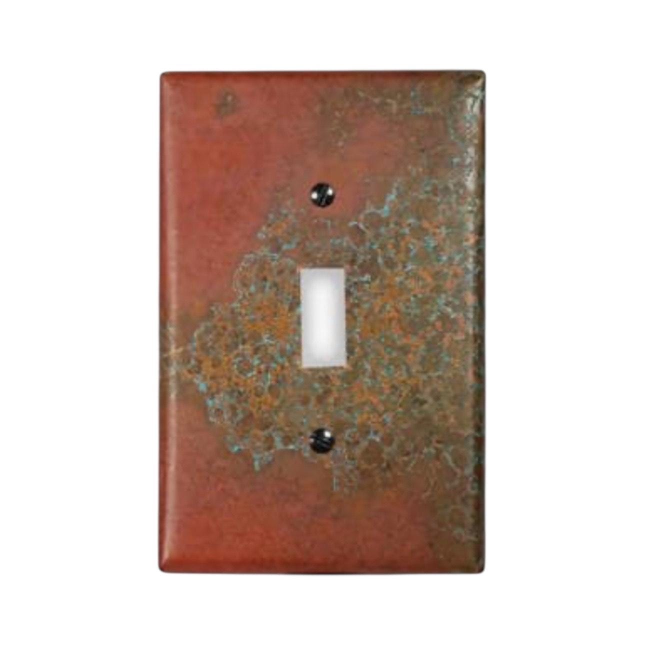 Copper Switch Plate in Rojo - Additional Configurations Available!