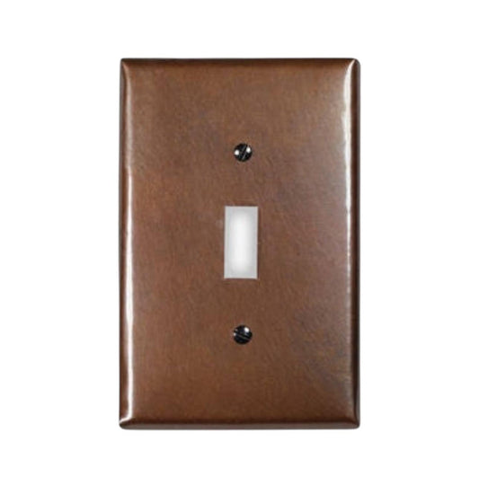 Copper Switch Plate in Antique- Additional Configurations Available!