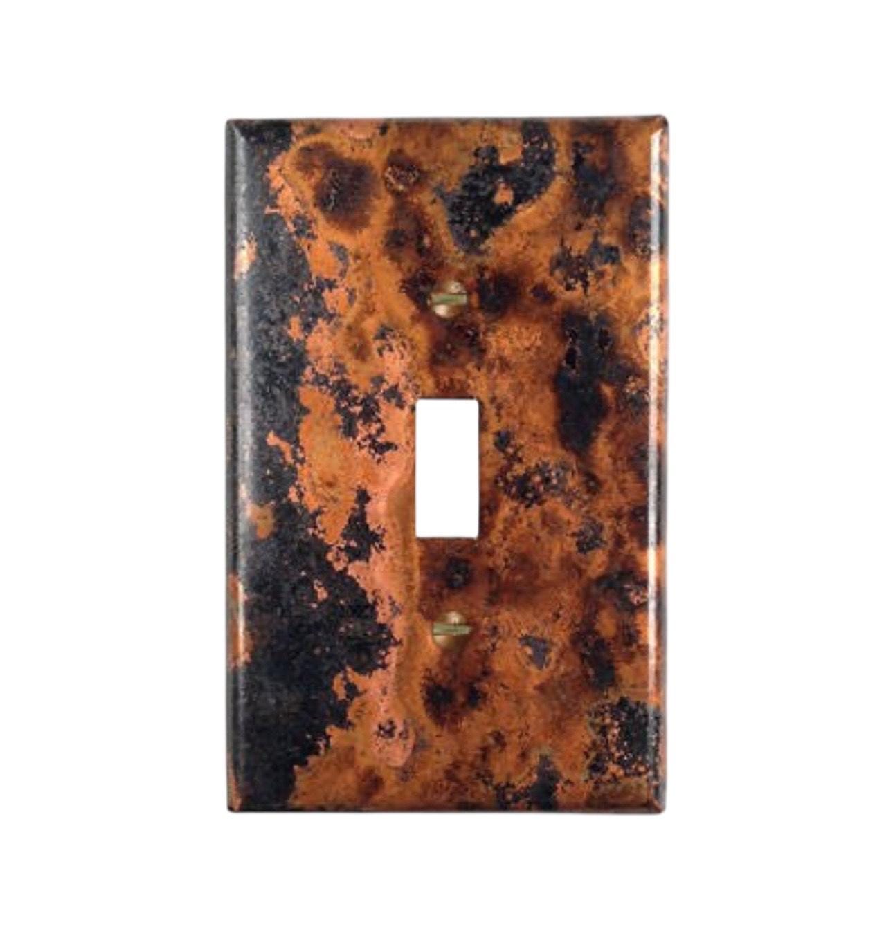 Copper Switch Plate in Zebra - Additional Configurations Available!
