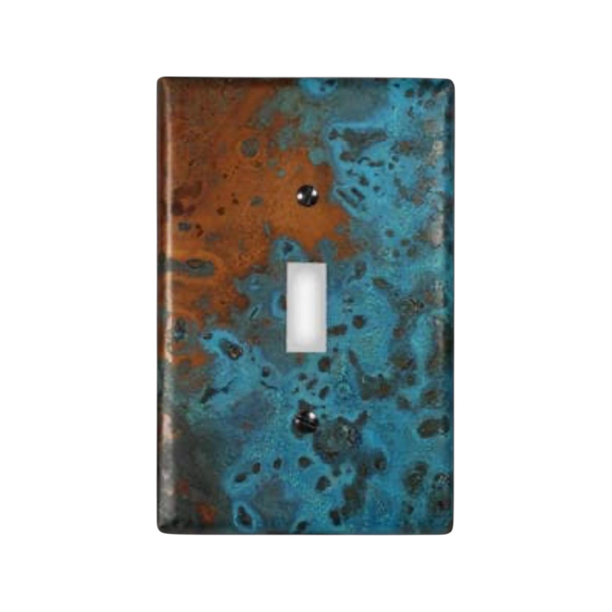 Copper Switch Plate in Azul - Additional Configurations Available!