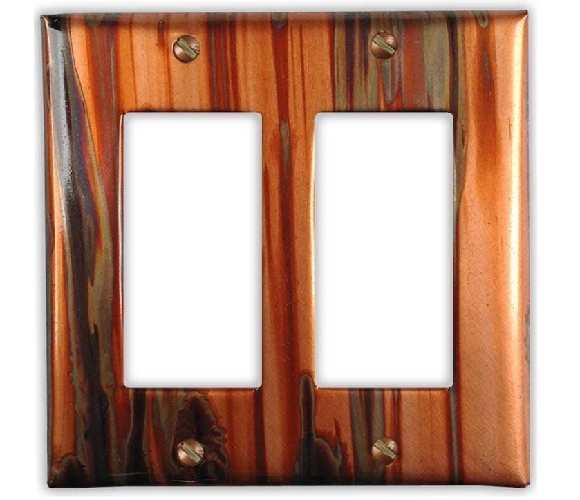 Copper Switch Plate in Enchantment Vertical - Additional Configurations Available!