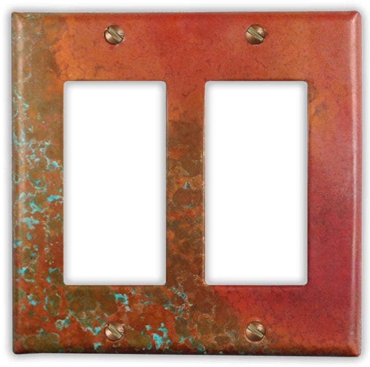 Copper Switch Plate in Rojo - Additional Configurations Available!