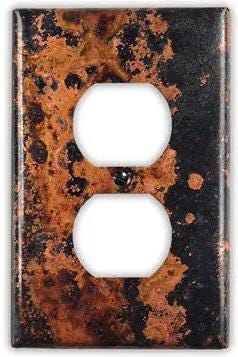 Copper Switch Plate in Zebra - Additional Configurations Available!