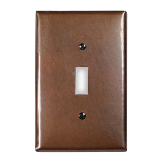 Copper Switch Plate in Antique- Additional Configurations Available!