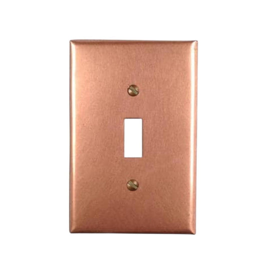 Copper Switch Plate in Raw Copper - Additional Configurations Available!