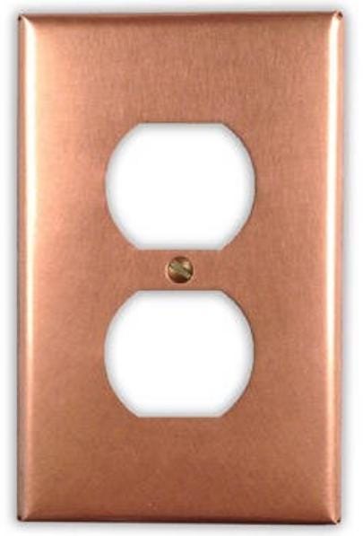 Copper Switch Plate in Raw Copper - Additional Configurations Available!
