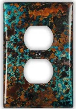 Copper Switch Plate in Mystic Topaz - Additional Configurations Available!
