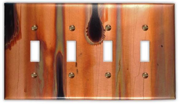 Copper Switch Plate in Stellar - Additional Configurations Available!