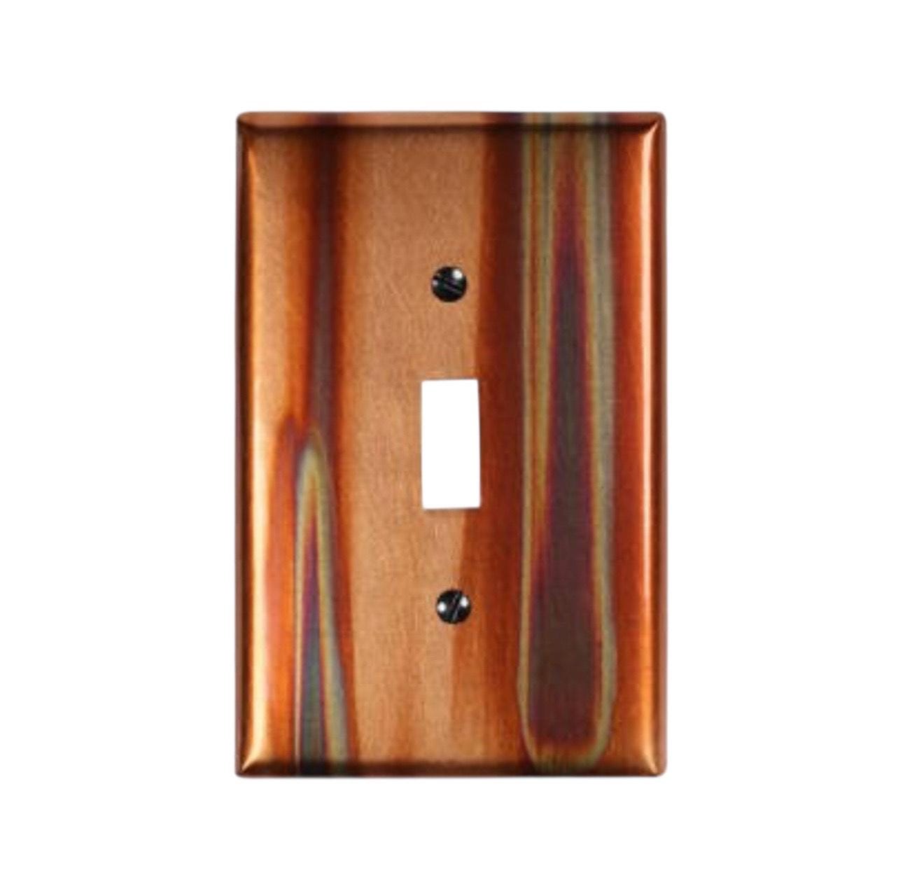 Copper Switch Plate in Stellar - Additional Configurations Available!