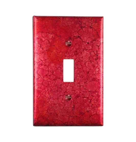Copper Switch Plate in Red Wine - Additional Configurations Available!