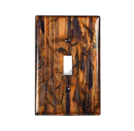 Copper Switch Plate in Bamboo Forest - Additional Configurations Available!