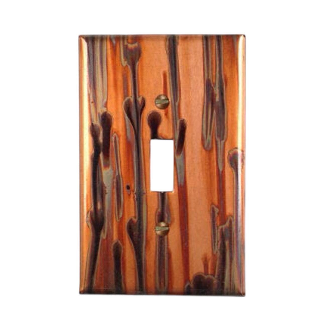 Copper Switch Plate in Enchantment Vertical - Additional Configurations Available!